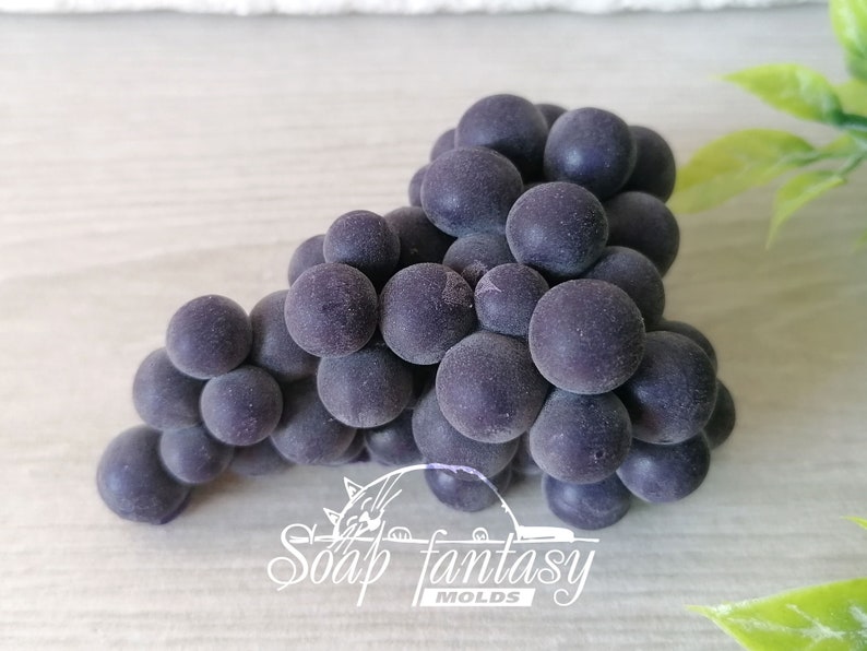 Bunch of grapes Silicone Soap Mold - for soap making, candle making, Craft & Hobby