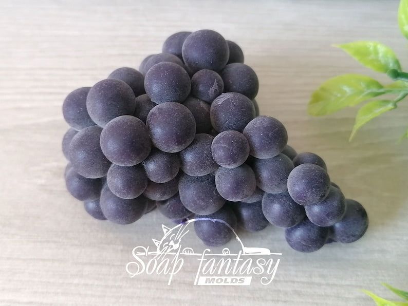 Bunch of grapes Silicone Soap Mold - for soap making, candle making, Craft & Hobby