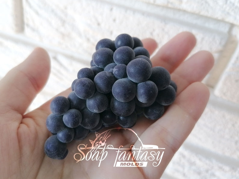 Bunch of grapes Silicone Soap Mold - for soap making, candle making, Craft & Hobby