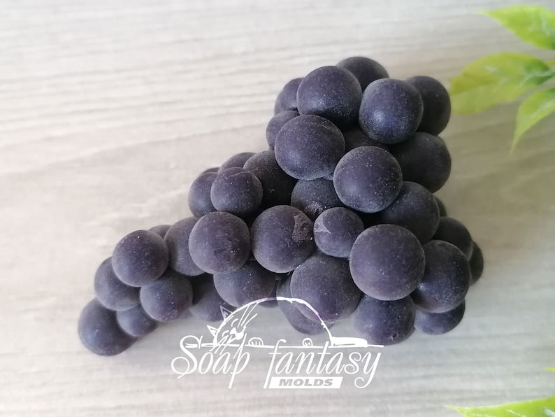 Bunch of grapes Silicone Soap Mold - for soap making, candle making, Craft & Hobby