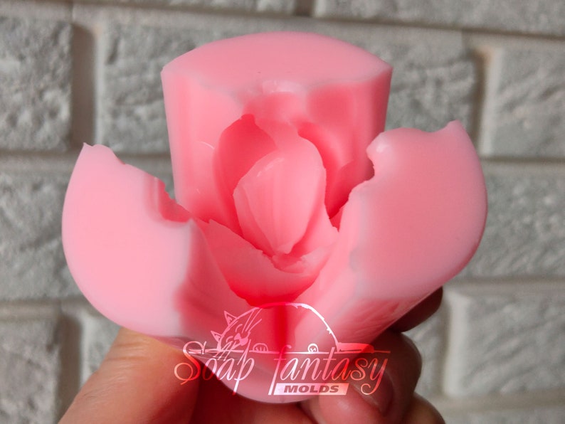 Mini tulip "Lima" Silicone Soap Mold - for soap making, Craft & Hobby