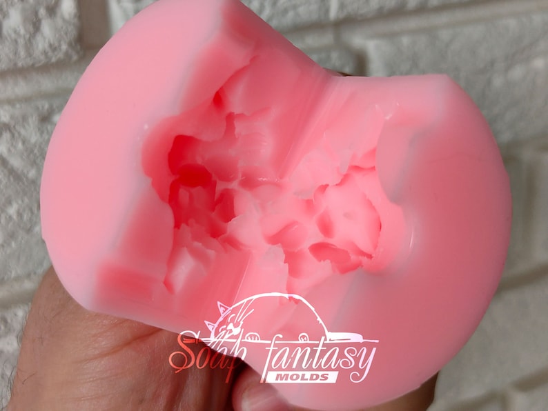Flower "Forget-me-not" (mini) Silicone Soap Mold - for soap making, Craft & Hobby