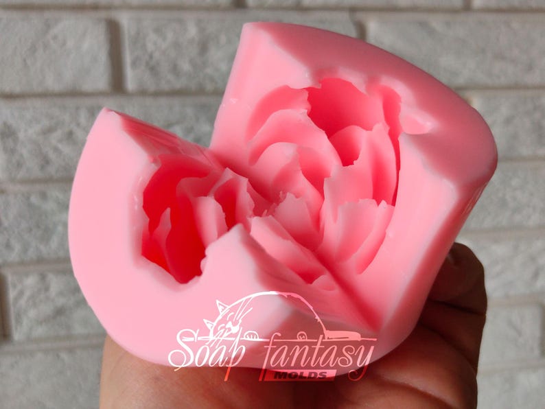Succulent #1 Silicone Soap Mold - for soap making, Craft & Hobby