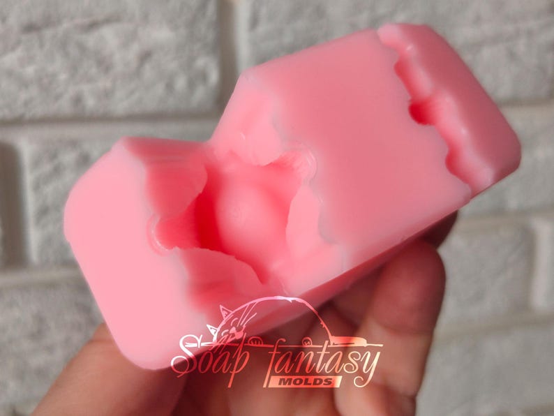 Chanterelle mushrooms Silicone Soap Mold - for soap making, Craft & Hobby
