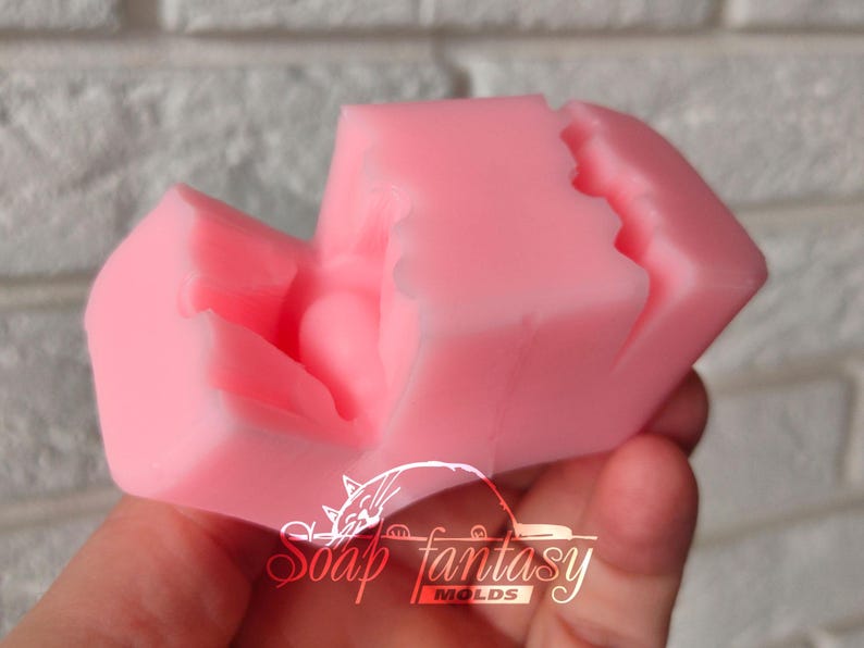 Chanterelle mushrooms Silicone Soap Mold - for soap making, Craft & Hobby