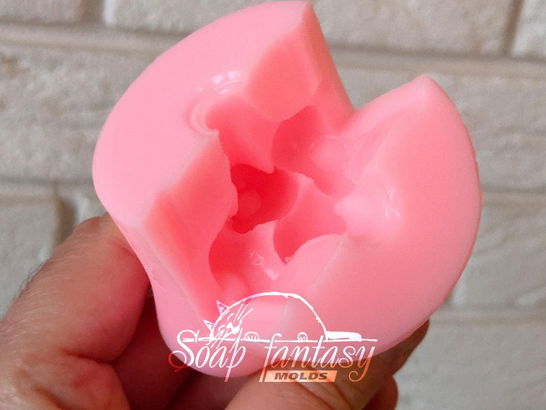 Triple berries Silicone Soap Mold - for soap making, Craft & Hobby