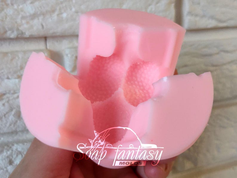 Triple berries Silicone Soap Mold - for soap making, Craft & Hobby