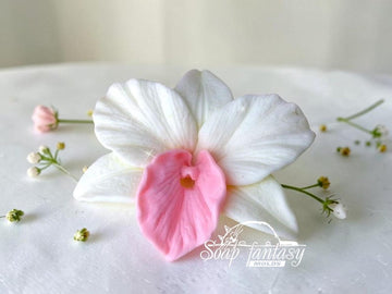 Orchid flower Silicone Soap Mold - for soap making, Craft & Hobby