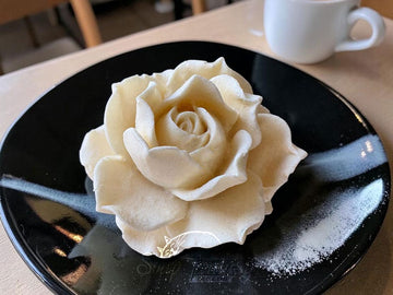 Large Rose Silicone Mold «Estelle» for Marshmallow Flowers, Marshmallow Rose Mold, Food Grade Mold