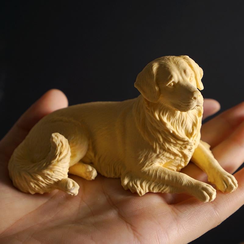 3D dog candle silicone mold-Golden Retriever/Samoyed plaster concrete ornament mold-Scented candle mold-Fragrance stone mold-Chocolate Mold