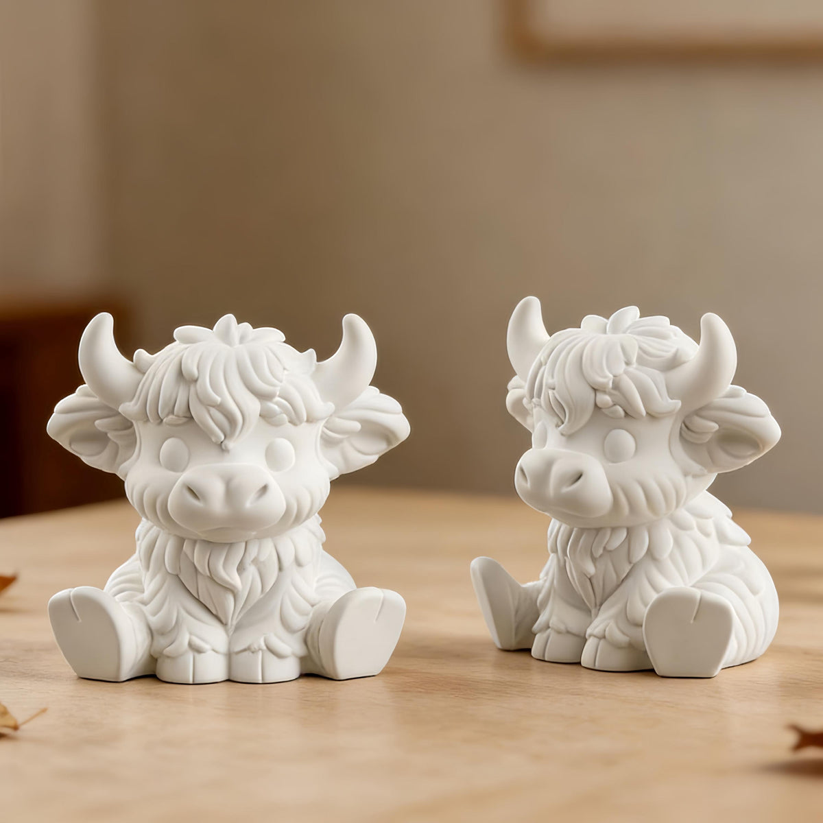 Highland Cow Silicone Mold-3D Highland Cattle Cow Resin Mold-Highland Yak Candle Mold-Jesmonite Aromatherapy Plaster Mold